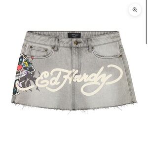 Ed hardy skirt , Never worn